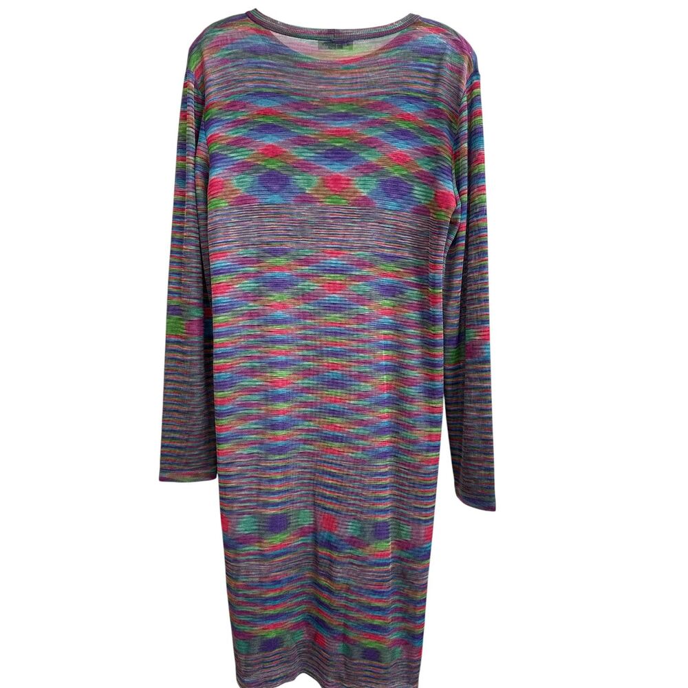 Missoni Bloomingdale's Vintage Space-Dye Knit Dress -Made in Italy Sz 44 / US 8